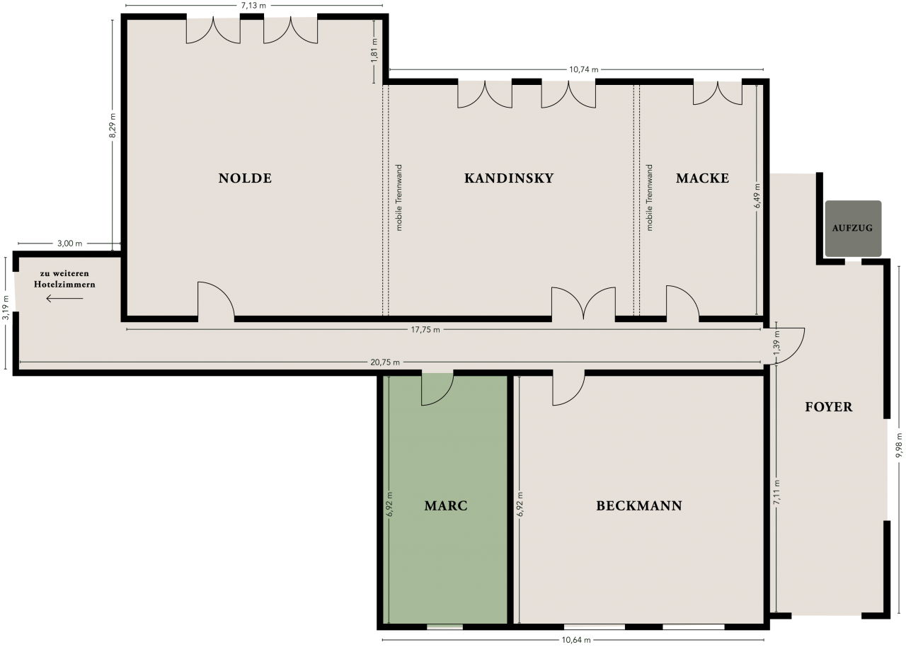 
Marc
Bis 20 Personen | 25 m²

