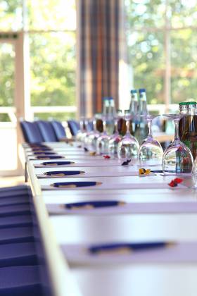 Detailed view of the meeting room