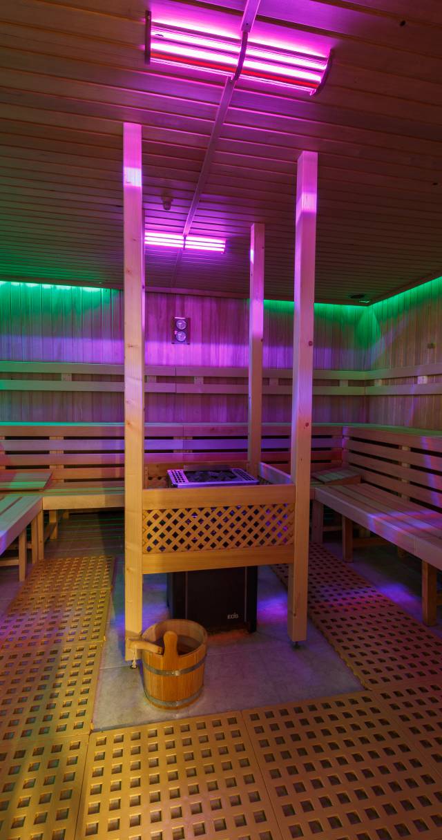 Innenansicht Event-Sauna