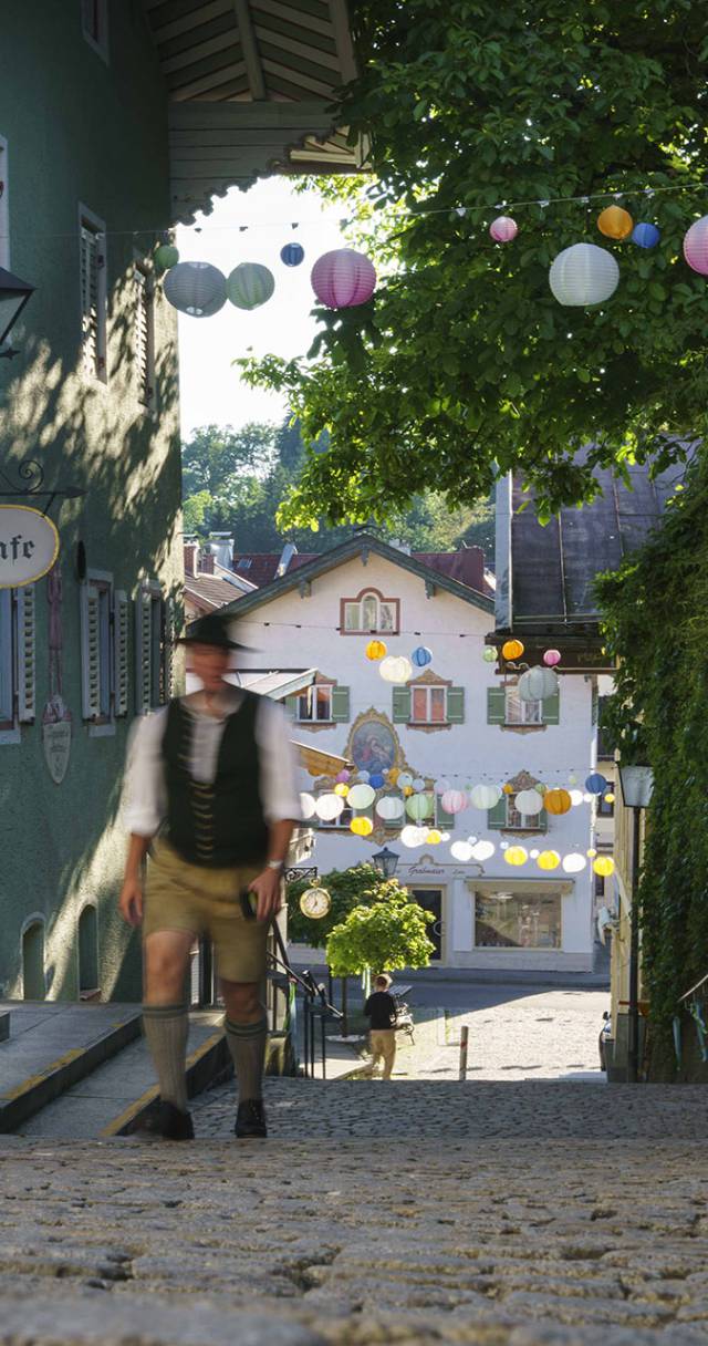 Miesbach Lebzeiter Berg Gasse
