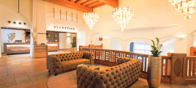 Lobby im Hotel Bayerischer Hof Miesbach