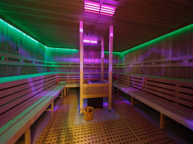 Innenansicht Sauna
