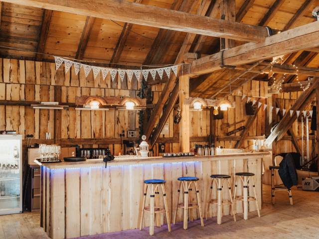 Bar in Eventscheune Miesbach