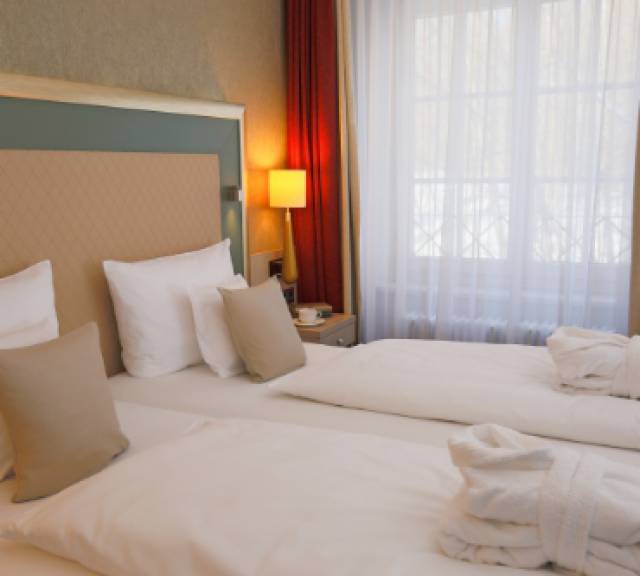 Doppelzimmer im Hotel Bayerischer Hof