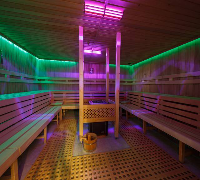Innenansicht Event-Sauna