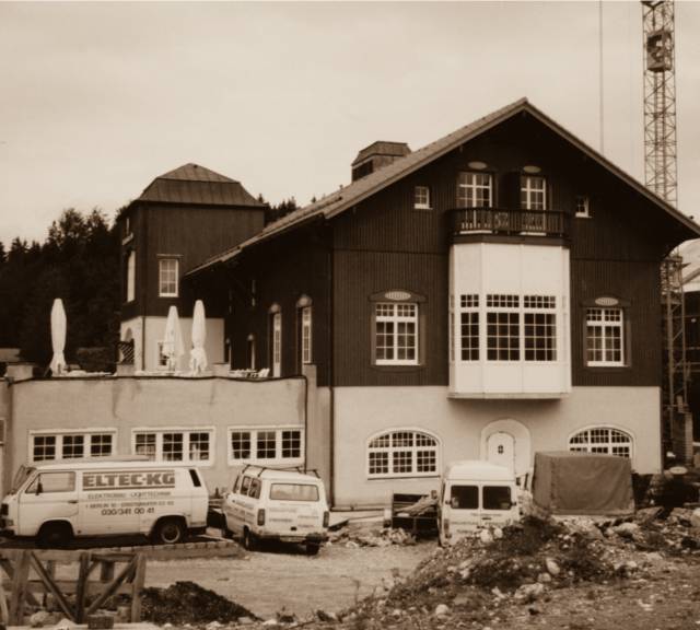Außenansicht Neubau Hotel Bayerischer Hof in Miesbach