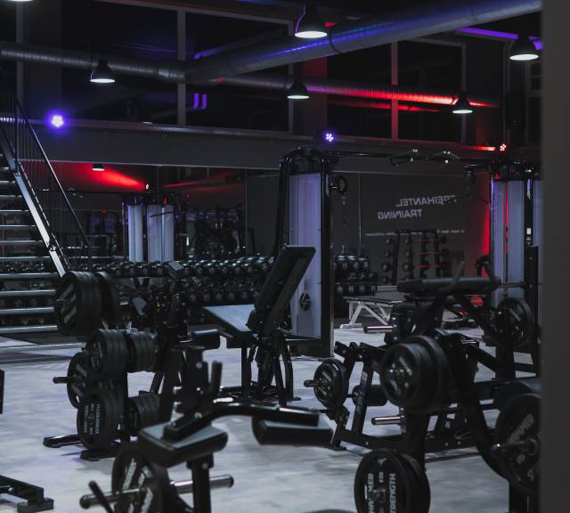 Innenansicht Fitnessstudio