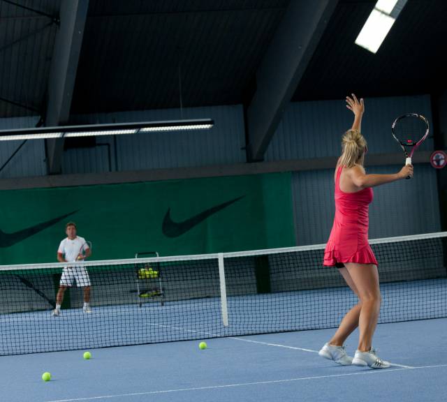 Tennismatch Halle Miesbach