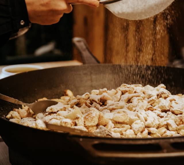 Kaiserschmarrn Riesenpfanne