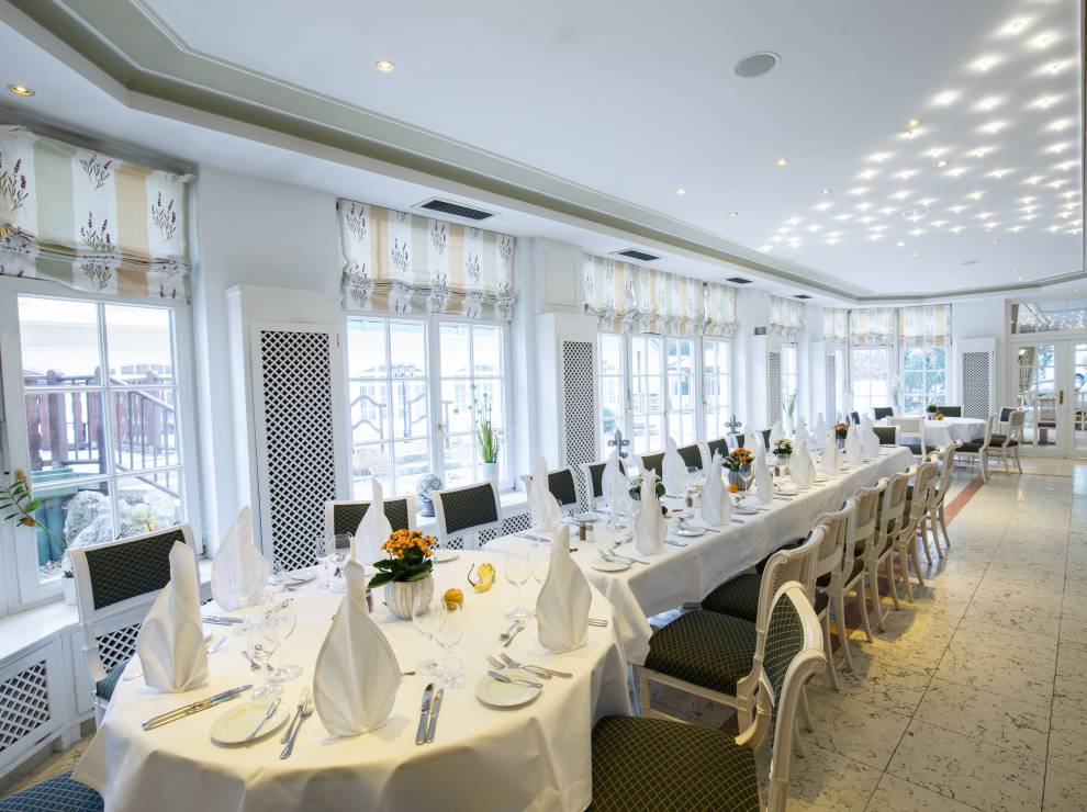 Innenansicht Wintergarten Restaurant